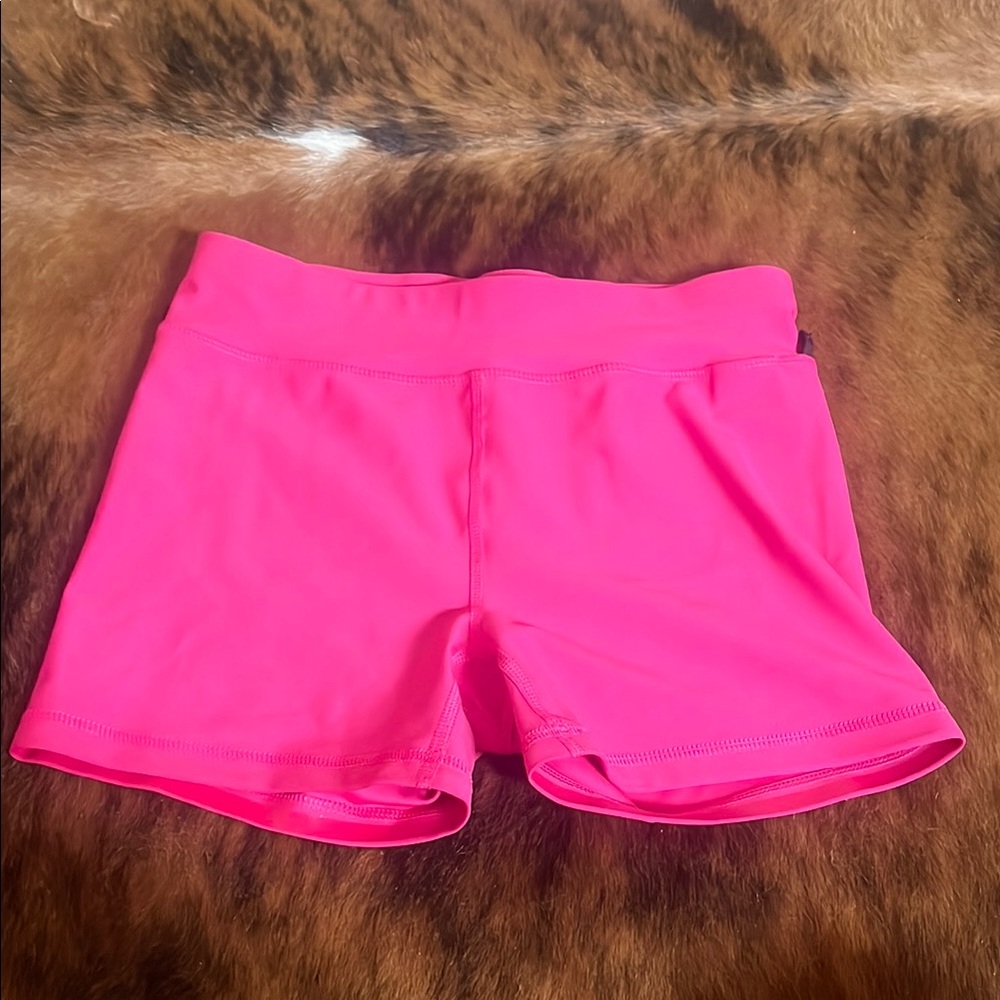 Puma pink shorts